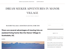 Tablet Screenshot of dreamseekeradventures.com